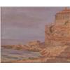 Image 1 : Ben Carre (1883-1978) California HOUSE ON CLIFF, M