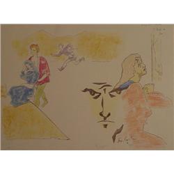 Jean Cocteau (1889-1963) French UNTITLED, 1956, co