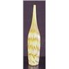 Image 1 : Art glass by Bill Burch ORANGE AND WHITE PATTERN V