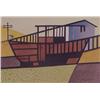 Image 1 : B. Meyerherm (20th Century) DRY DOCK HOUSE, waterc