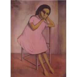 Gustavo Montoya (b. 1905) Mexican NINA DE ROSA, 19