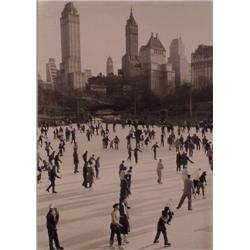 Fred Stein (1909-1967) American WOLLMAN RINK, NY, 