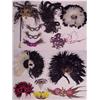 Image 1 : Decorative items: Feather Masks (thirteen)