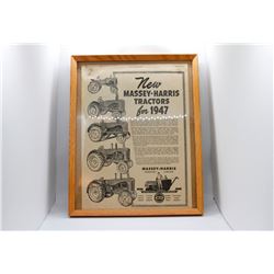 Original Ad Massey Harris The Country Guide January 1947