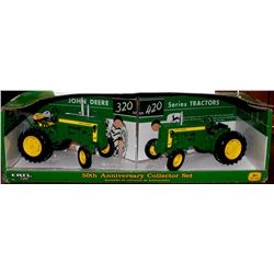 John Deere 320 & 420 tractors 50th Anniversary Collector Set