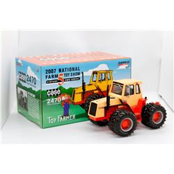 Case 2470 Traction King '07 Farm Toy Show Vintage 5 4WD Series Ertl 1:32 Has Box