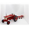 Image 1 : Case IH Farmall 560 w/ 5 bottom plow Ertl Prestige Collection 1:16 Has Box