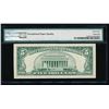 Image 2 : 1963 $5 Legal Tender Star Note PMG 67EPQ