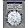 Image 1 : 2017-W $1 American Silver Eagle Coin PCGS MS70