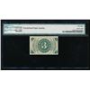 Image 2 : 3 Cent Fractional Note PMG 58EPQ