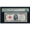 Image 1 : 1928A $5 Legal Tender Note PMG 66
