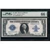 Image 1 : 1923 $1 Silver Certificate PMG 66EPQ