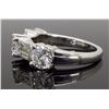 Image 5 : 14KT White Gold 1.71ctw Diamond Ring