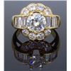 Image 1 : 14KT Yellow Gold 2.20ctw Diamond Ring