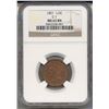 Image 1 : 1851 Liberty Half Cent Coin NGC MS63BN