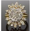 Image 2 : 14KT Two Tone Gold 1.50ctw Diamond Ring