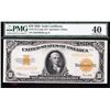 Image 1 : 1922 $10 Gold Certificate PMG 40