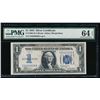 Image 1 : 1934 $1 Silver Certificate PMG 64EPQ