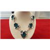 Image 1 : 41.00ctw Paraiba Tourmaline Necklace