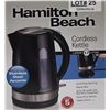 Image 1 : HAMILTON BEACH CORDLESS KETTLE