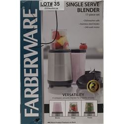 FABERWARE SINGLE SERVE BLENDER