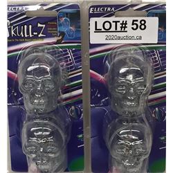 SKULL-Z FLASHING LED LIGHT INDICATES CALLS