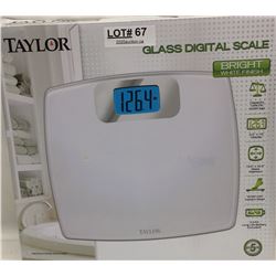 TAYLOR GLASS DIGITAL SCALE