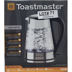 TOASTMASTER GLASS KETTLE