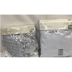 FITTED CRIB PAD WITH FLEECE TOP
