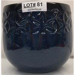 BLUE PLANTER 81/2" DIAMETER