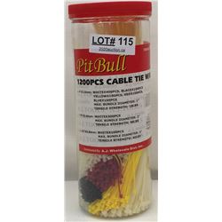 PIT BULL CABLE TIES (ZAPSTRAPS)