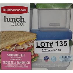 RUBBERMAID LUNCH BLOX KIT