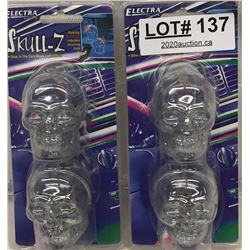 SKULL-Z FLASHING LED LIGHT INDICATES CALLS