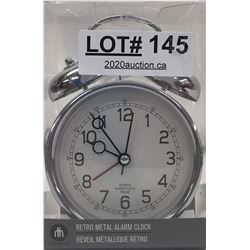 HOMETRENDS RETRO METAL ALARM CLOCK