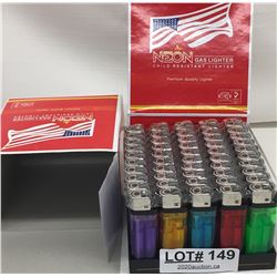 GAS LIGHTERS 50 IN BOX