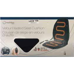 HEALTHMATE VELOUR HEATED SEAT CUSHION