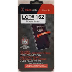 BLACKWEB iPHONE  GLASS SCREEN PROTECTOR