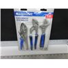 Image 1 : New Mastercraft 3 piece Pliers and Wrench set