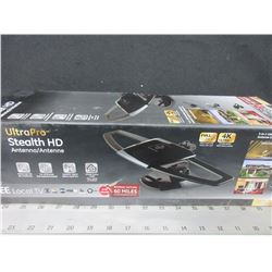 GE Ultra Pro Stealth HD Antenna / full HD 1080P 4K Ultra HD / get free local TV