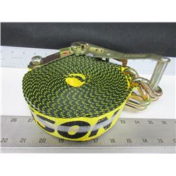 New Erickson 2 inch x 27 ft Ratchet strap 10,000lb / 11,000lb break strength