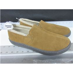 Men's Mosimmo Genuine Suede Slippers size 11 non marking sole