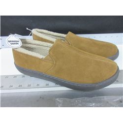 Men's Mosimmo Genuine Suede Slippers size 11 non marking sole