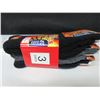 Image 2 : 3 New Pairs of WinterThermal Socks / -25 / fits shoe size 7 - 13