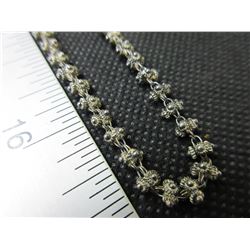 Vintage 22" Silver Neckless
