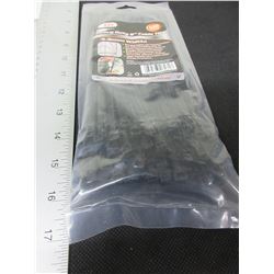 New pack of 100 Heavy Duty Cable/Zipties  8"/ black