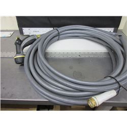 50ft Garden Hose with Spray Nozzle