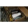 Image 2 : 2 LARGE BOXES OF KITCHEN ITEMS AND BOX OF GLASS WARE
