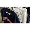 Image 2 : FIVE BASEBALL JERSEYS SOX AND GIANTS BLUE JAYS PADRES AND INDIANS