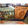 Image 1 : 2 VINTAGE PRINTS, PALACE MUSEUM, AND VIGILANTE NOTICE