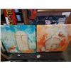 Image 1 : 2 CANVAS PRINTS OF BIRD CAGES